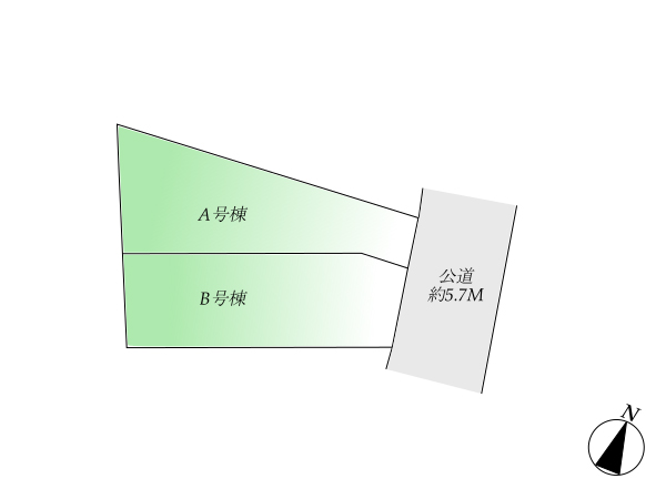 中野区野方２丁目(区画図)